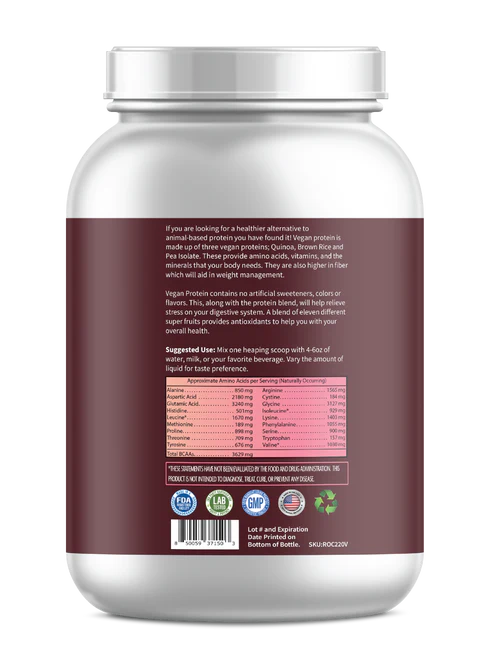 Vegan Protein Powder - Chocolate - Image 3